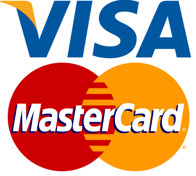 Sichere Zahlung mit Visa und Mastercard